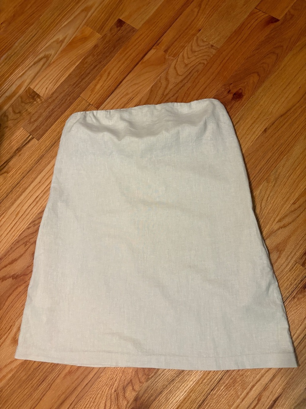 NWT Free People Women’s Essentially The Best Cotton-Linen Mini Dress; Size XL - Picture 6 of 10